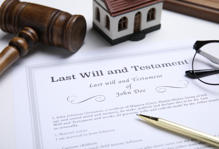 Will and the estate of the deceased